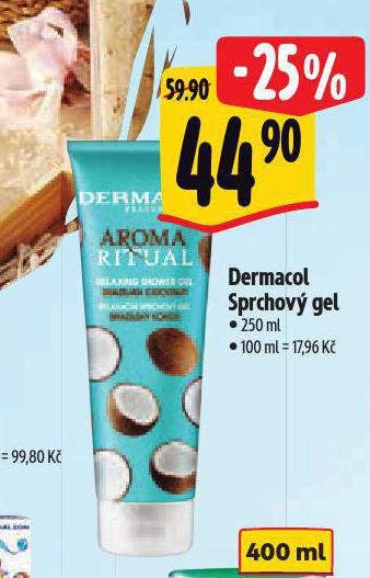 DERMACOL SPRCHOV GEL