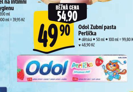 ODOL PERLIKA ZUBN PASTA