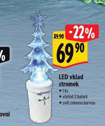 LED VKLAD STROMEK