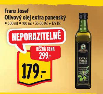 FRANZ JOSEF OLIVOV OLEJ EXTRA PANENSK