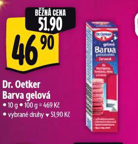 DR. OETKER BARVA GELOV