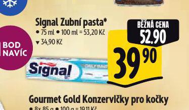 SIGNAL ZUBN PASTA