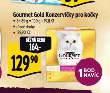 GOURMET GOLD KONZERVY PRO KOKY