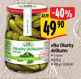 EFKO OKURKY DELIKATES