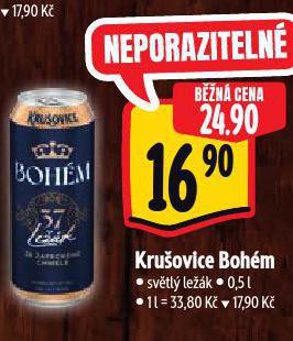 PIVO KRUOVICE BOHM