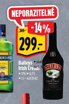 BAILEYS IRISH CREAM