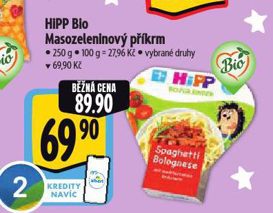 HIPP BIO MASOZELENINOV PKRM