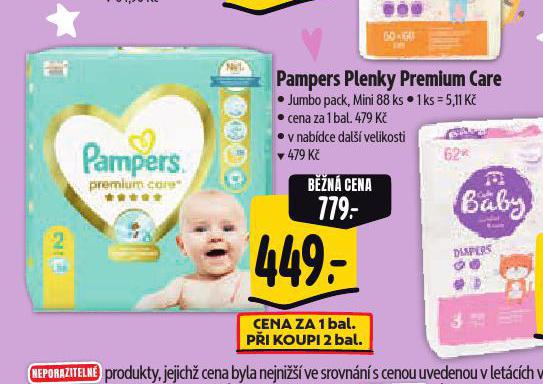 PAMPERS PLENKY