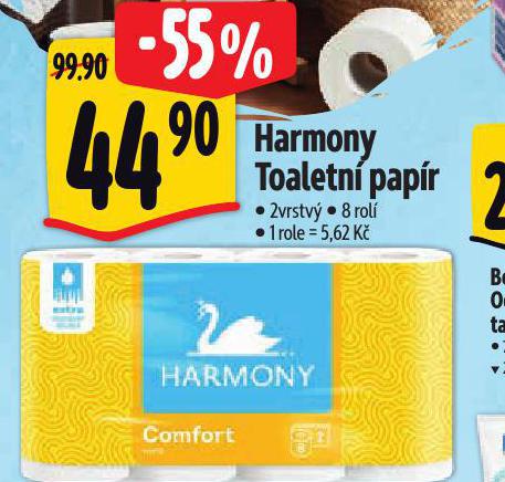 HARMONY TOALETN PAPR