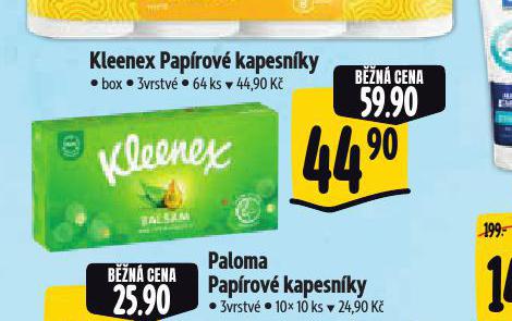 KLEENEX PAPROV KAPESNKY