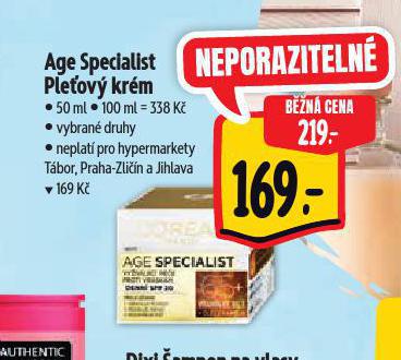 AGE SPECIALIST PLEOV KRM