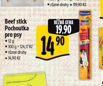 BEEF STICK POCHOUTKY PRO PSY