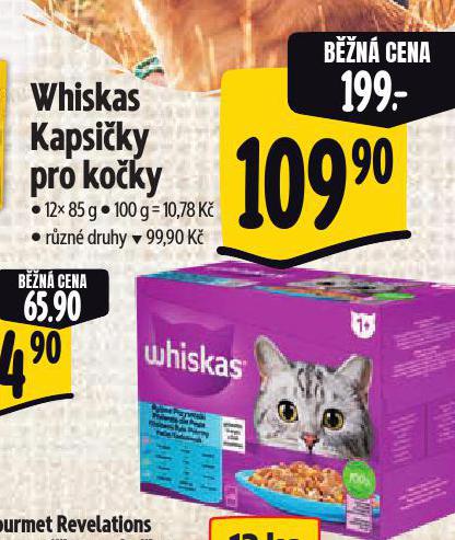 WHISKAS KAPSIKY PRO KOKY