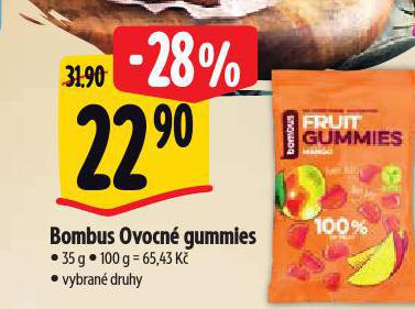 BOMBUS OVOCN GUMMIES