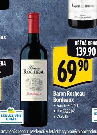 BARON ROCHEAU BORDEAUX