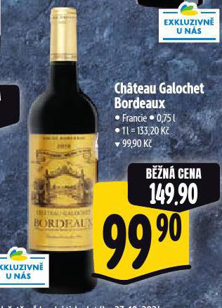 CHATEAU GALOCHET BORDEAUX