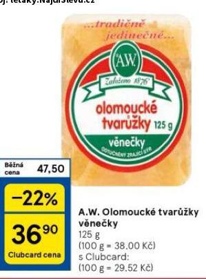 OLOMOUCK TVARَKY