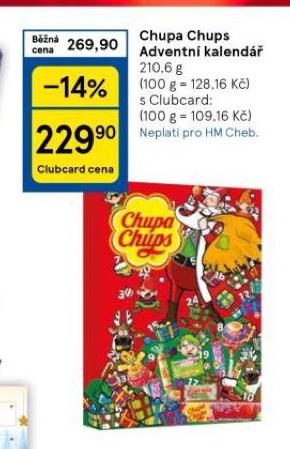 CHUPA CHUPS ADVENTN KALEND