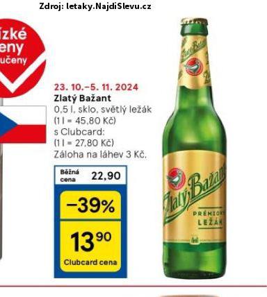 PIVO ZLAT BAANT