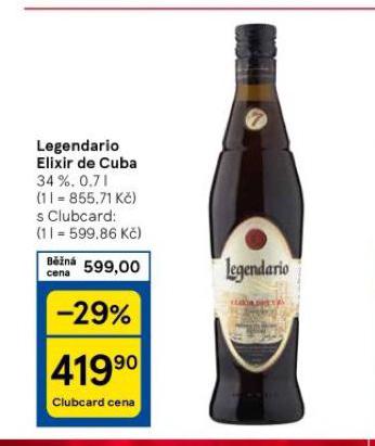 LEGENDARIO ELIXIR DE CUBA