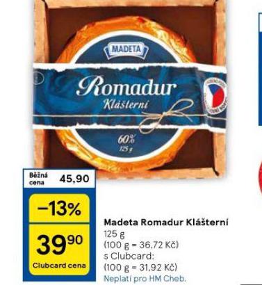 MADETA ROMADUR KLTERN