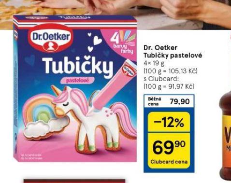 DR. OETKER TUBIKY PASTELOV