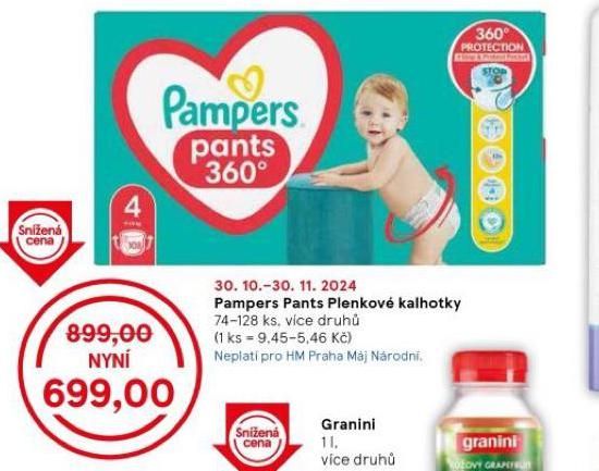 PAMPERS DTSK PLENKY