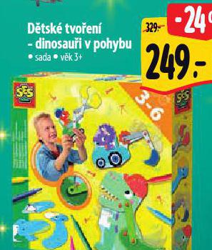 DTSK TVOEN DINOSAUI V POHYBU