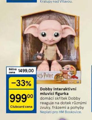 DOBBY INTERAKTIVN MLUVIV FIGURKA