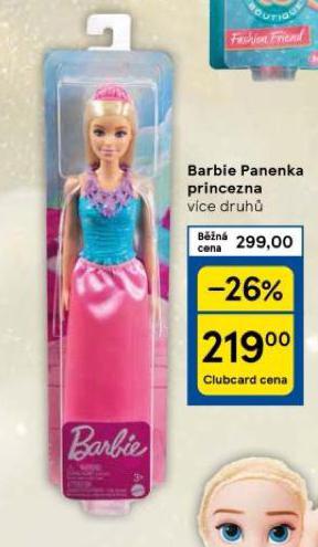 BARBIE PANENKA PRINCEZNA