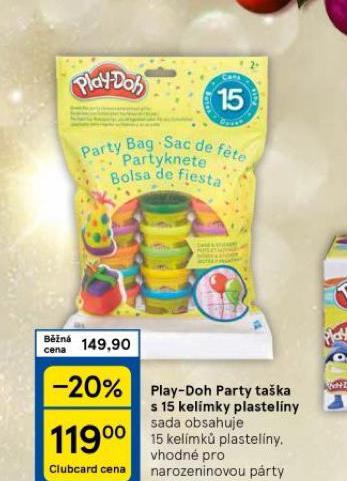 PLAY DOH PARTY TAKA S 15 KELMKY PLASTELNY