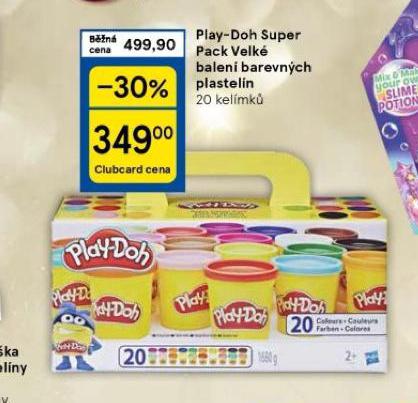 PLAY DOH SUPER PECK VELK BALEN BAREVNCH PLASTELN