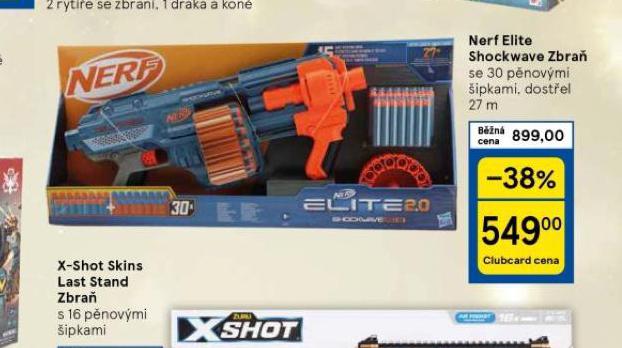 NERF ELITE SHOCKWARE ZBRA