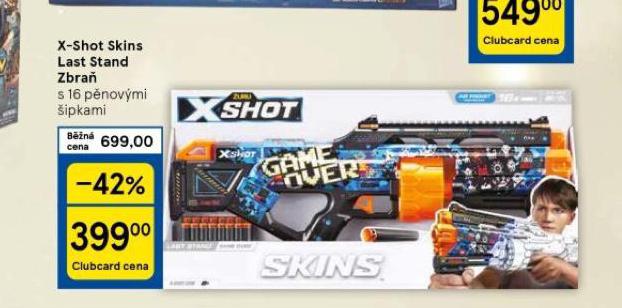 X-SHOT SKINS LAST STAND ZBRA