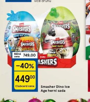 SMASHER DINO ICE AGE HERN SADA