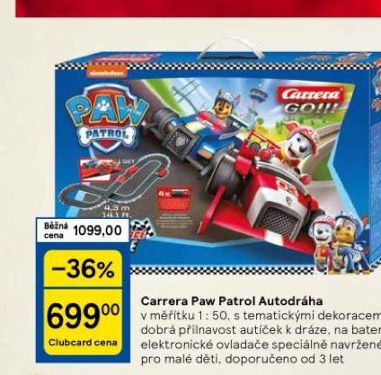 CARRERA PAW PATROL AUTODRHA