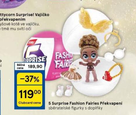 5 SURPRISE FASHION FAIRIES PEKVAPEN