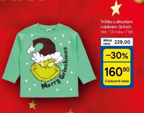 TRIKO S DLOUHMI RUKVY GRINCH