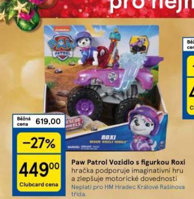 PAW PATROL VOZIDLO S FIGURKOU ROXI