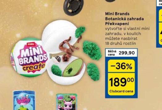 MINI BRANDS BOTANICK ZAHRADA PEKVAPEN