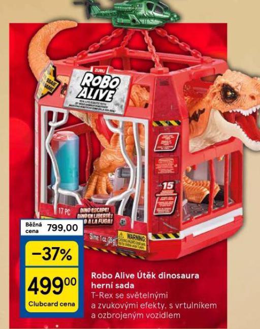 ROBO ALIVE TK DINOSAURA HERN SADA