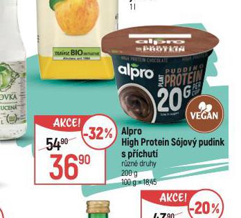 ALPRO HIGH PROTEIN SJOV PUDINK  S PCHUT