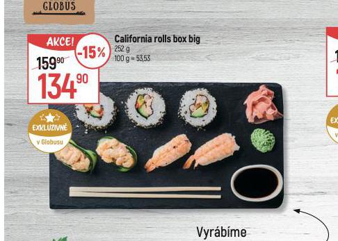 CALIFORNIA ROLLS BOX BIG