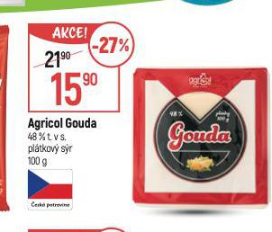 AGRICOL GOUDA 48%