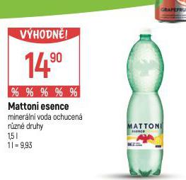 MATTONI SENCE