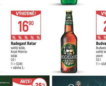 PIVO RADEGAST RATAR