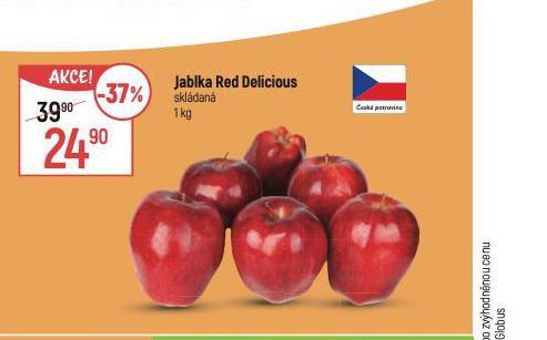 JABLKA RED DELICIOUS