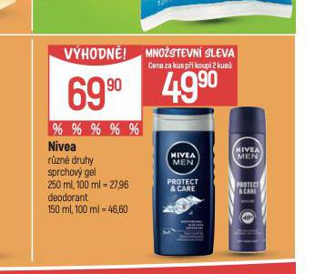 NIVEA SPRCHOV GEL