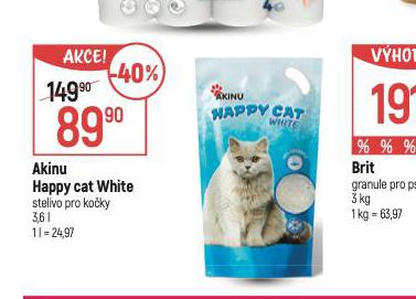 AKINU HAPPY CAT WHITE