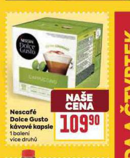 NESCAF DOLCE GUSTO KVOV KAPSLE